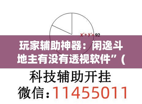 玩家辅助神器：闲逸斗地主有没有透视软件”(免费)开挂辅助教学(最新辅助开挂教程)