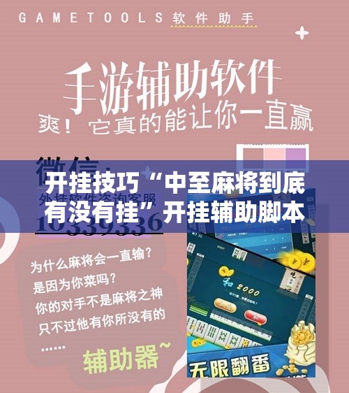开挂技巧“中至麻将到底有没有挂”开挂辅助脚本+详细开挂安装教程