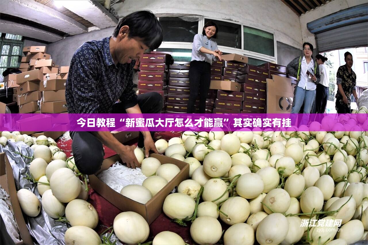 今日教程“新蜜瓜大厅怎么才能赢”其实确实有挂