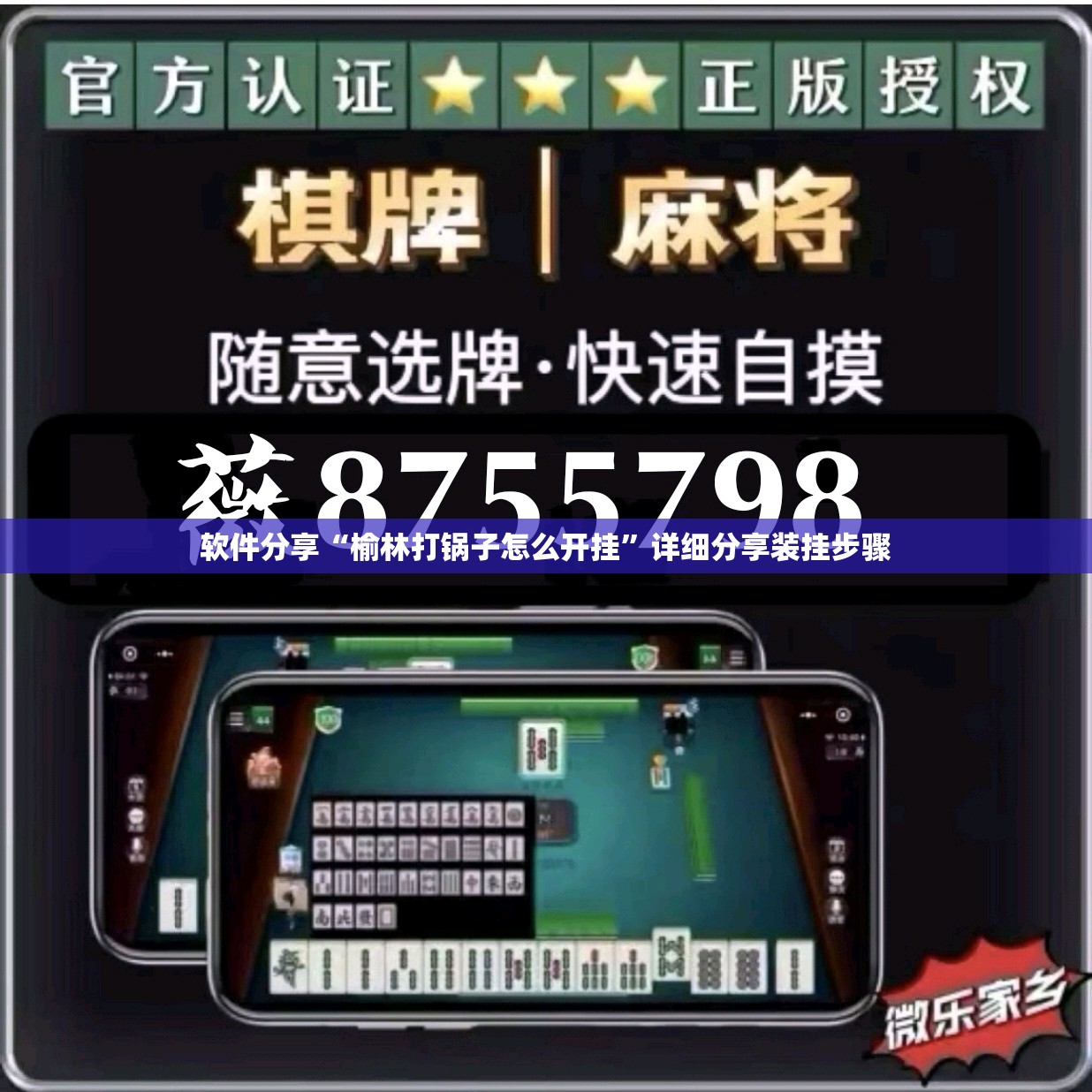 软件分享“榆林打锅子怎么开挂”详细分享装挂步骤