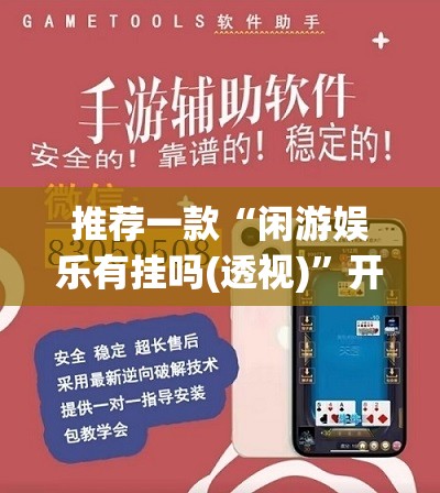 推荐一款“闲游娱乐有挂吗(透视)”开挂辅助脚本+详细开挂安装教程