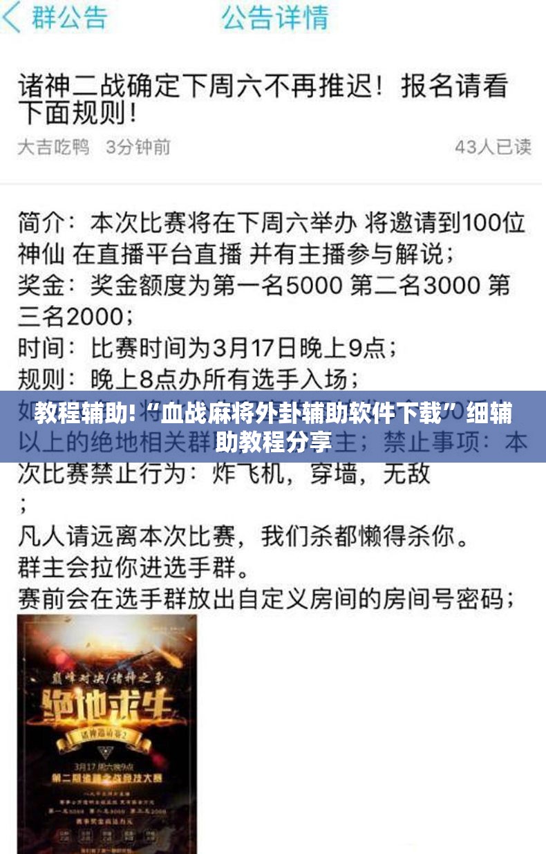 教程辅助!“血战麻将外卦辅助软件下载”细辅助教程分享