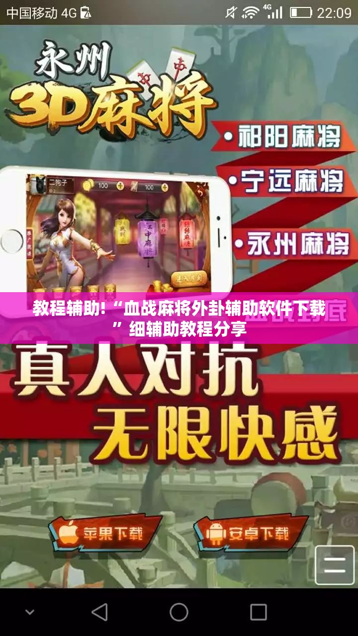 教程辅助!“血战麻将外卦辅助软件下载”细辅助教程分享