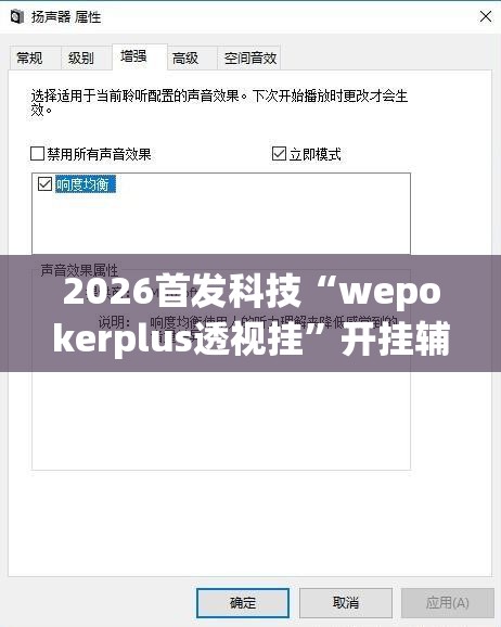 2026首发科技“wepokerplus透视挂	”开挂辅助脚本+详细开挂安装教程